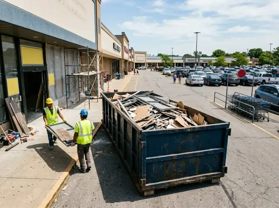 retail-store-renovation-debris-003 — frequently asked questions, Roll-off Dumpster Rentals in St. Louis, MO